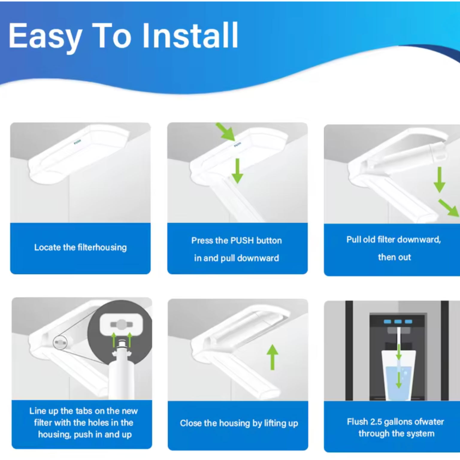 Cleandot LT700P Water Filter Replacement