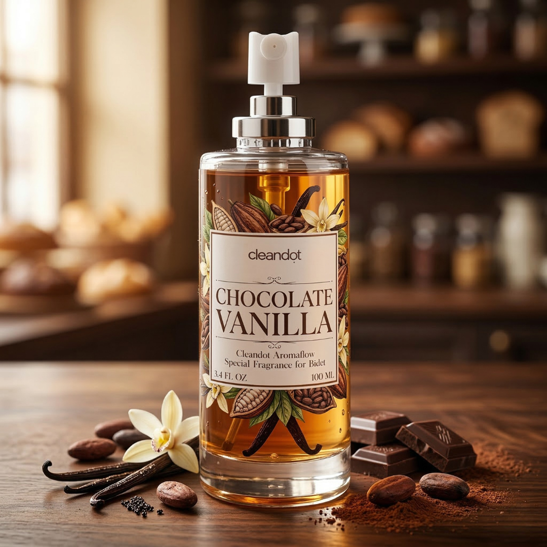 Cleandot AromaFlow Fragrance Refill – Chocolate Vanilla | For Cleandot Scented Bidet Attachments