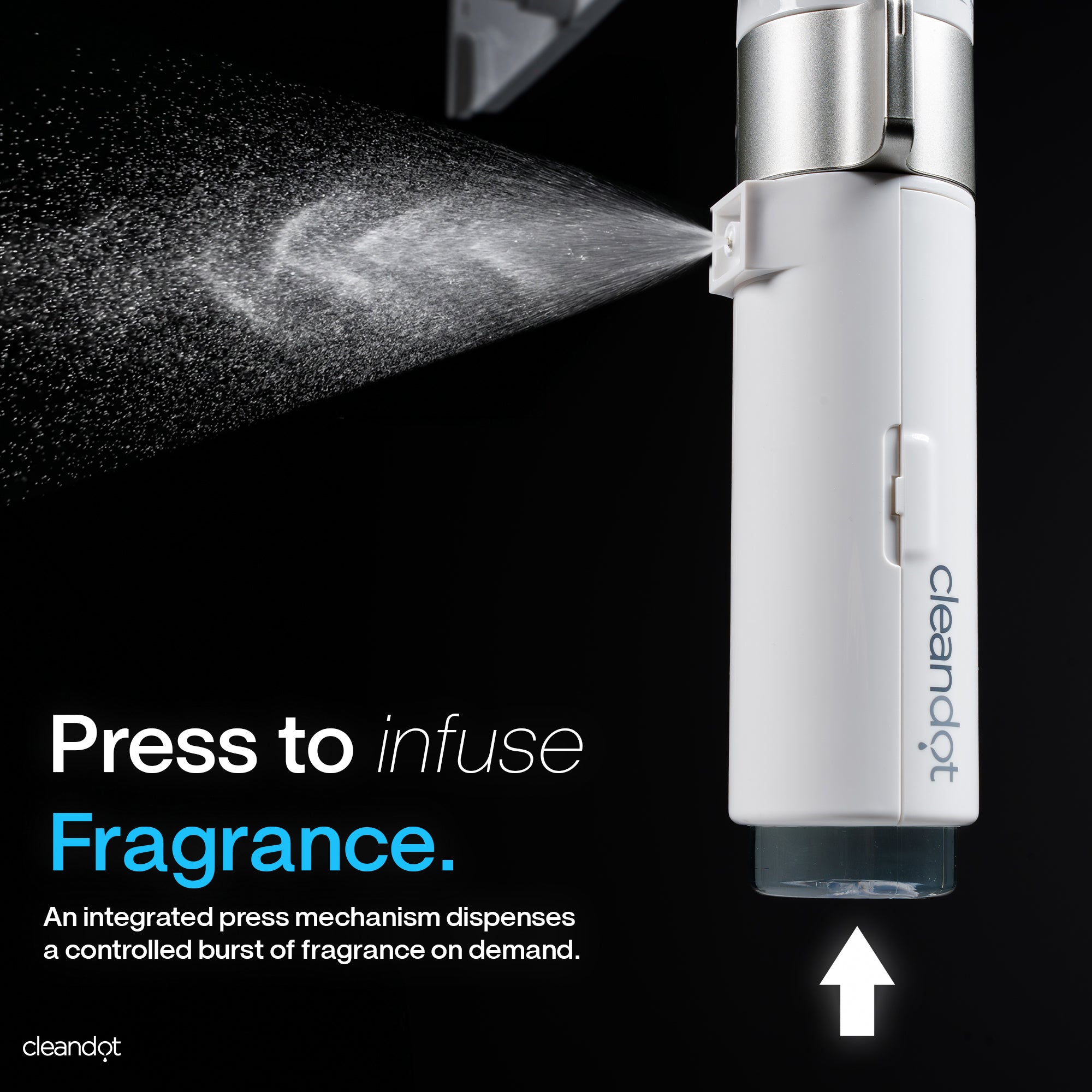 Cleandot Scented Bidet Attachment – Mediterranean Lemon | AromaFlow Fragrance System